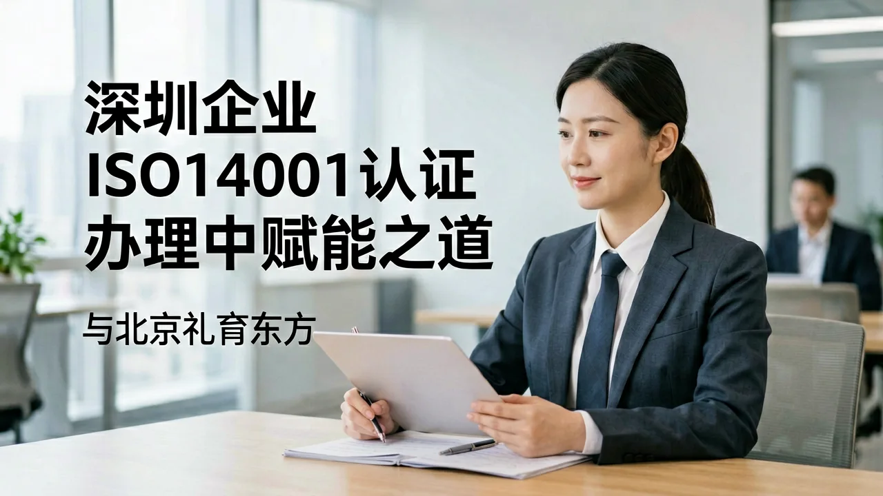 深圳企业ISO14001认证办理中的礼仪赋能之道