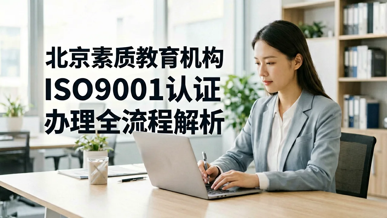北京素质教育机构ISO9001认证办理全流程解析